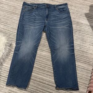 American Eagle Outfitters Relaxed Fit Blue Jeans